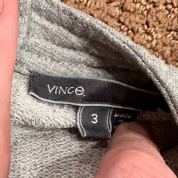 VINCE Girls Sweatshirt Dress Sparkle Animal Print Size 3 - Picture 2 of 3